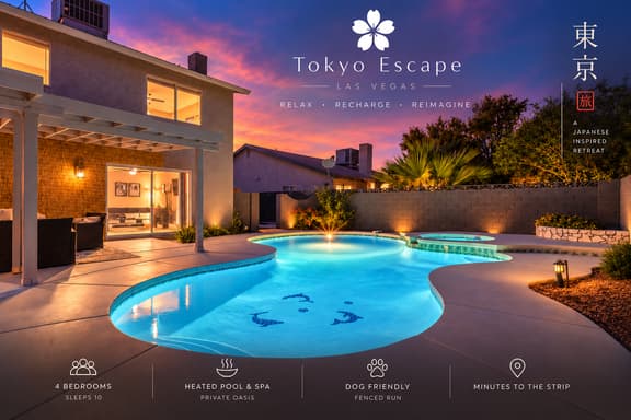 Tokyo Escape 静 Heated Pool•Spa•Chinatown - Image 1